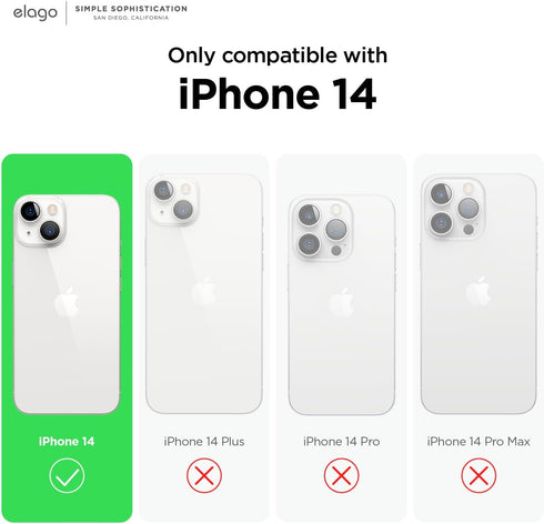 elago iPhone 14 Case Liquid Silicone